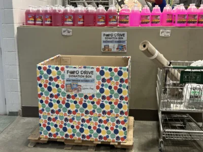 Menards food drive